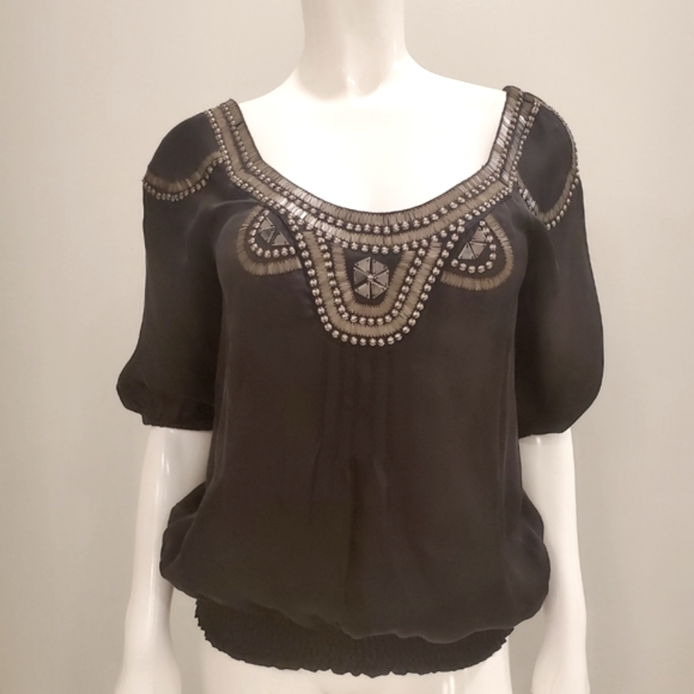 Bebe silk top